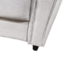 Voir la diapositive 3 : CONCEPT USINE Canapé droit design en tissu 4 places LUCERNE