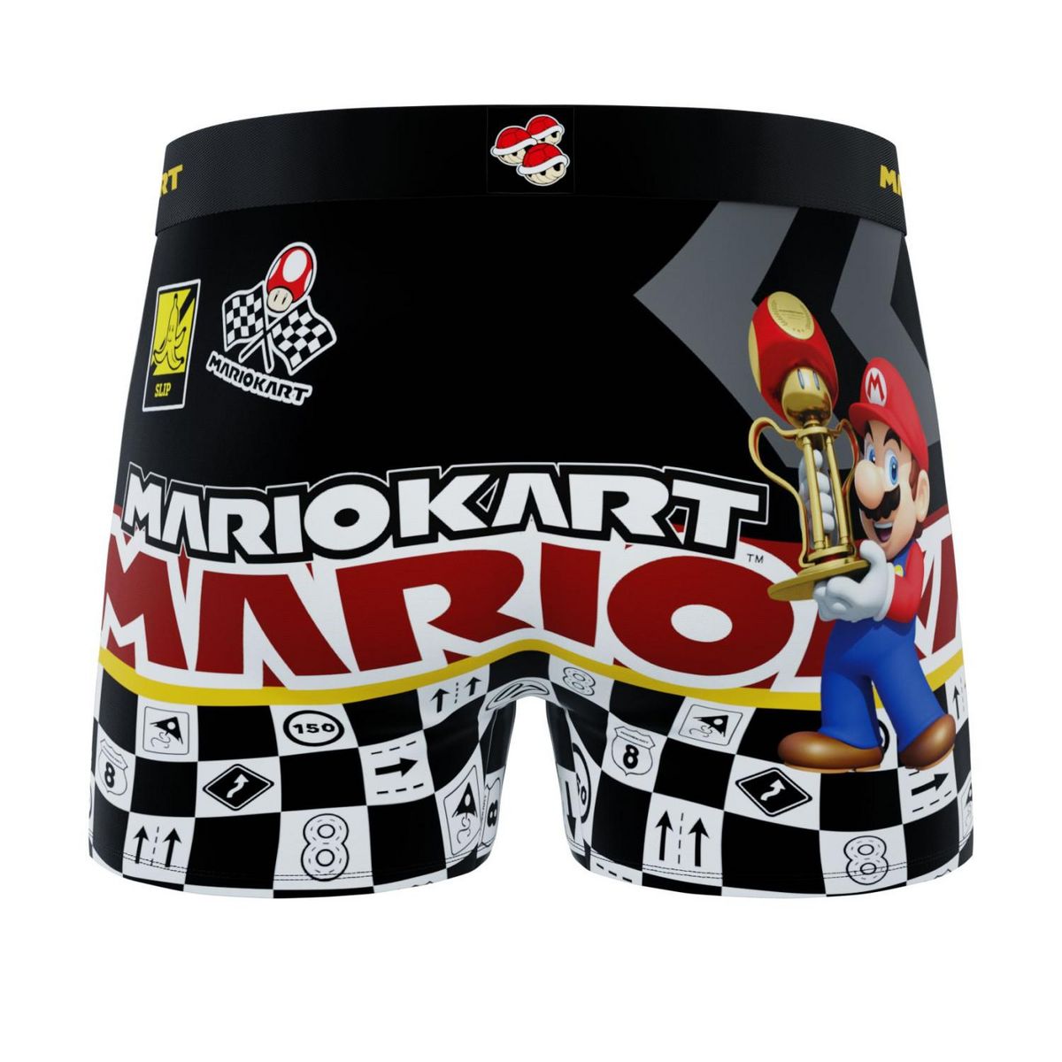 FREEGUN Lot de 3 boxers enfant Super Mario Kart
