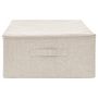 Voir la diapositive 4 : VIDAXL Boîte de rangement Tissu 70x40x18 cm Creme