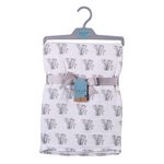 TOILINUX Couverture pour Bébé. Coloris disponibles : Bicolore, Rose, Bleu