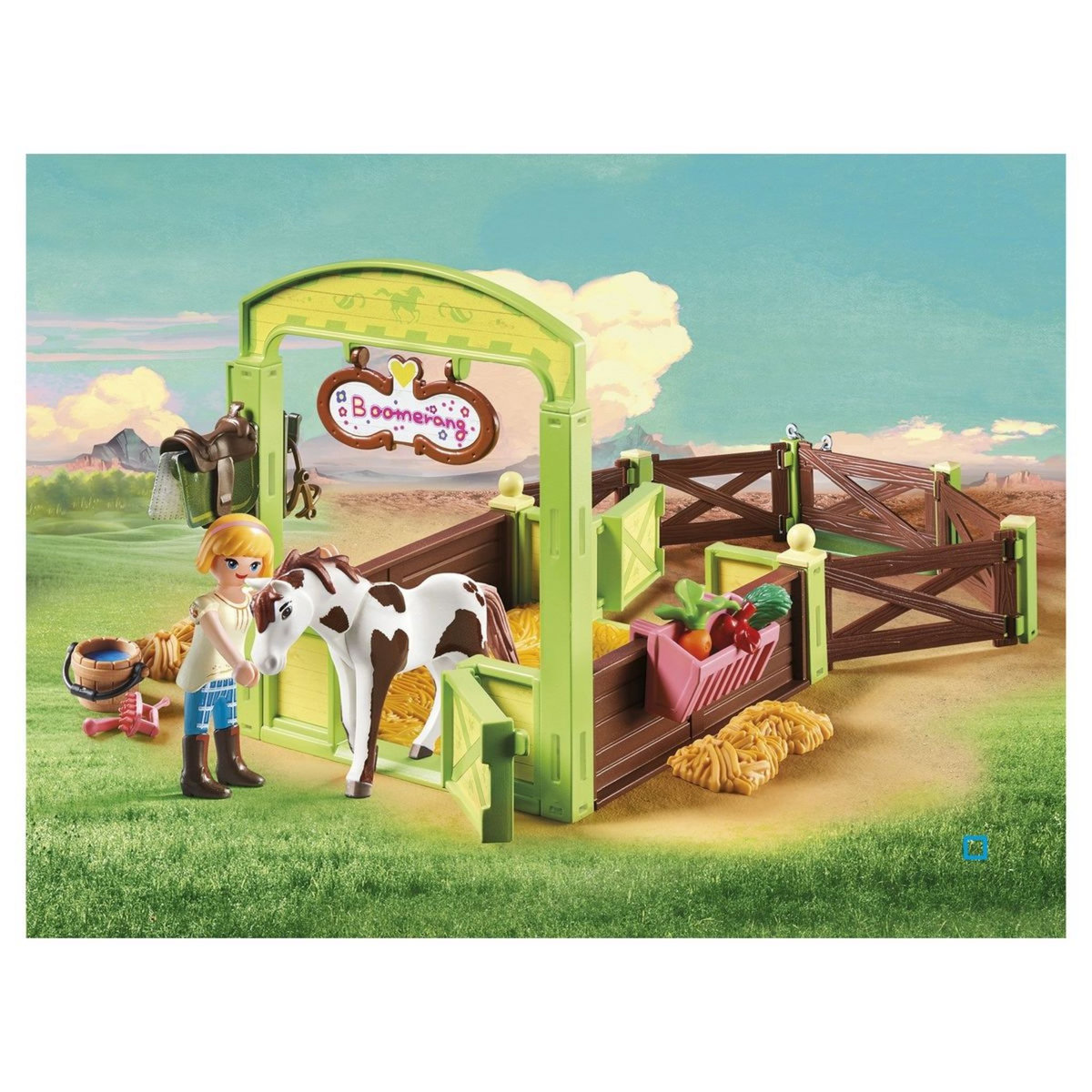 PLAYMOBIL 9480 - Spirit - Abigaëlle et Boomerang avec box