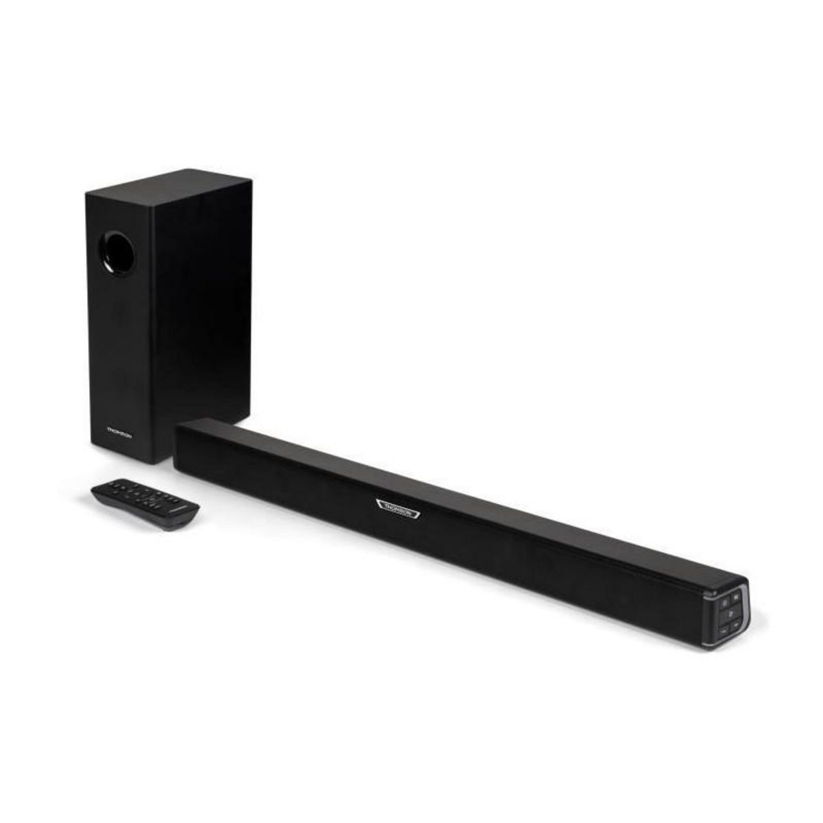 THOMSON THOMSON SB350BTS - Barre de son 2.1 - 300W - Bluetooth 5.0 - Caisson de basse filaire - Indicateurs lumineux
