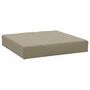 Voir la diapositive 5 : VIDAXL Coussins de palette lot de 2 taupe tissu oxford