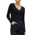 Vero Moda Gilet  Femme Vero  oda Glory 10300305. Coloris disponibles : Noir