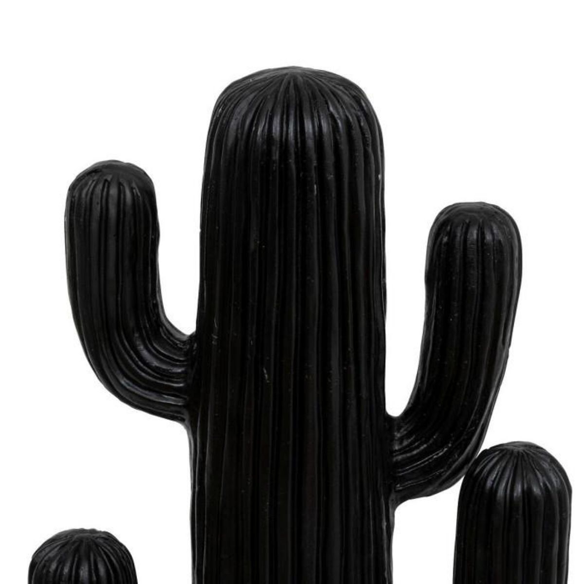 ATMOSPHERA Cactus Déco 4 Branches  Rodrigo  57cm Noir
