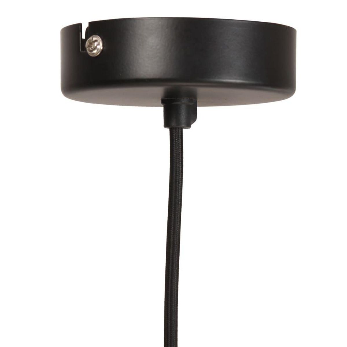VIDAXL Lampe suspendue 25 W Noir Rond 28,5 cm E27