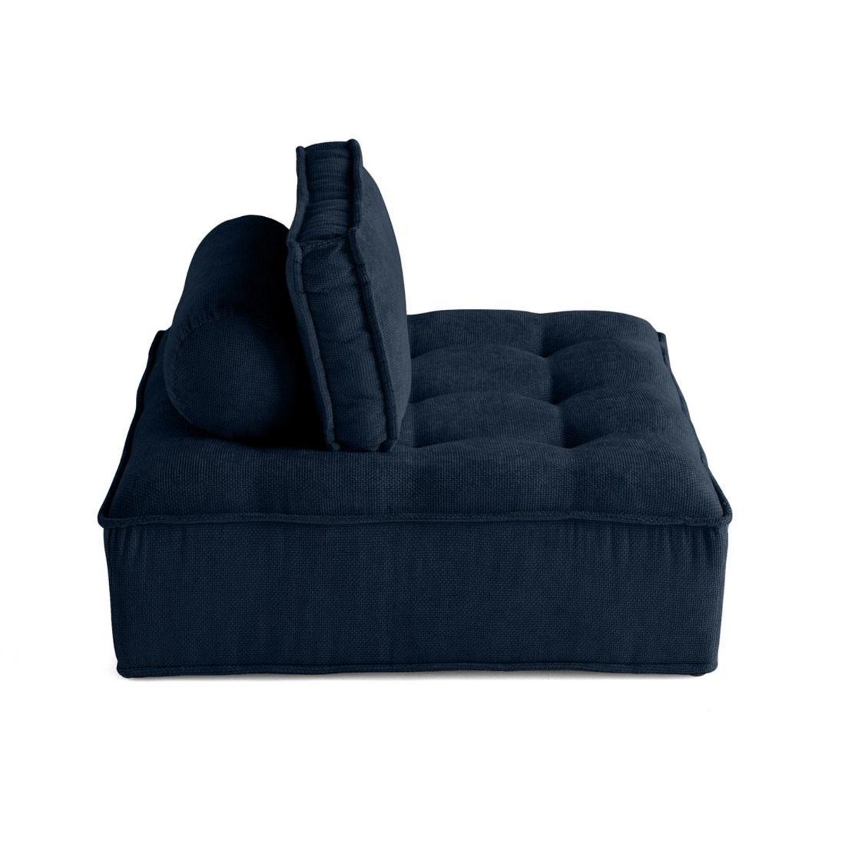 LISA DESIGN Marisol - module d'assise - velours texturé