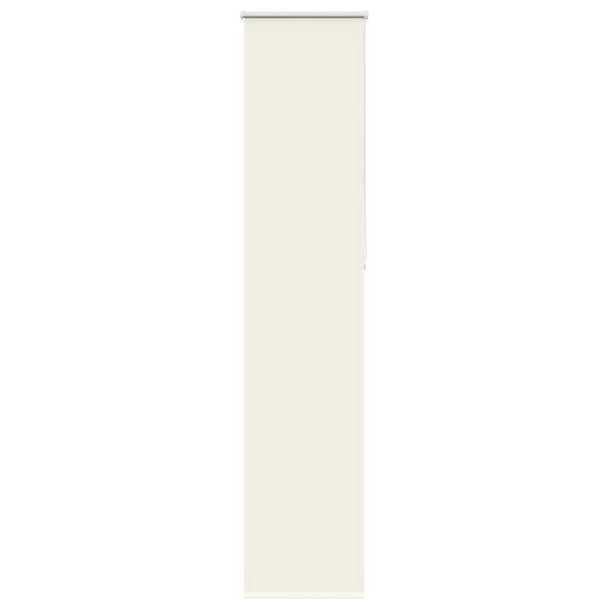 VIDAXL Store enrouleur occultant blanc casse 55x210cm largeur du tissu