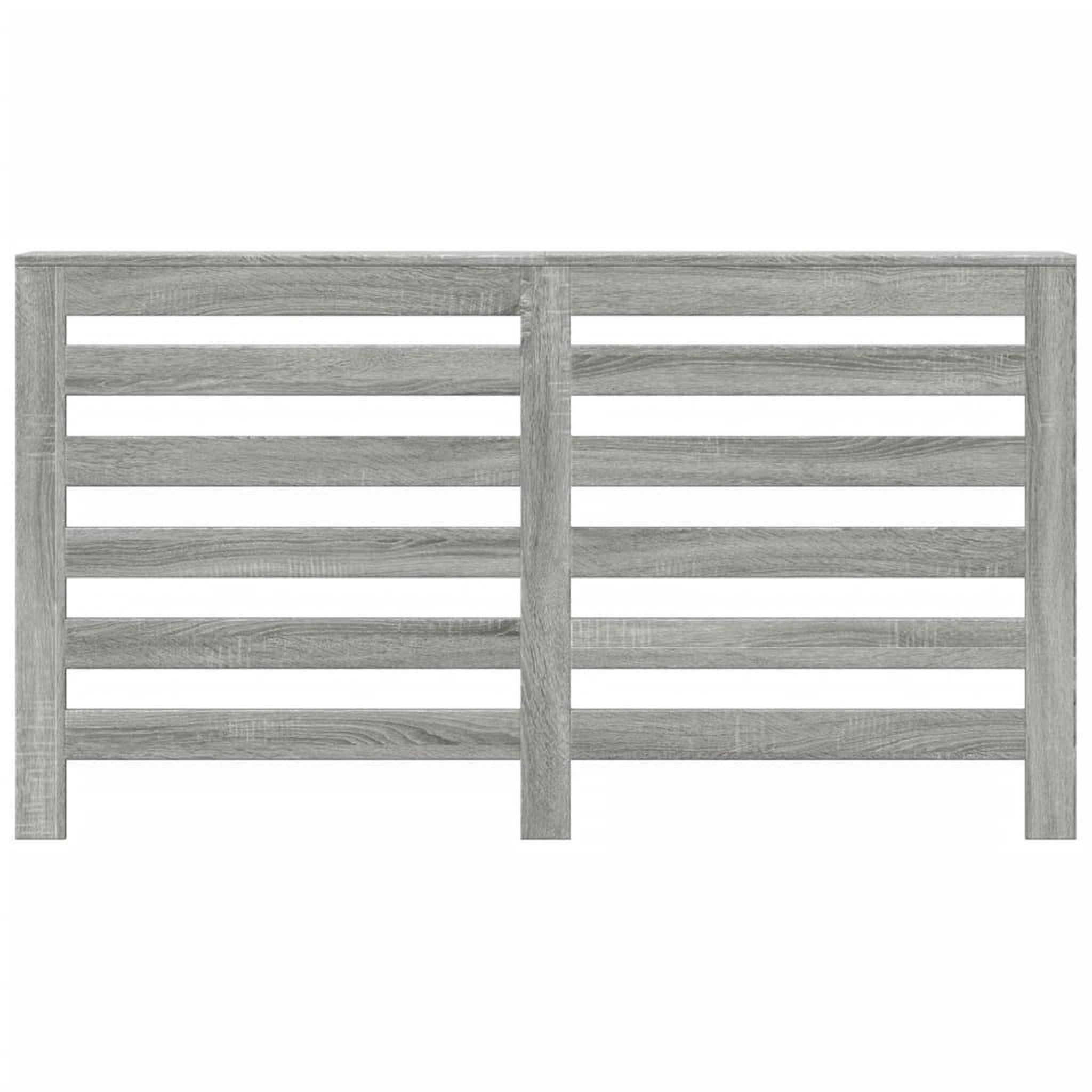 Voir la diapositive 3 : VIDAXL Cache-radiateur sonoma gris 149x20x82 cm bois d'ingenierie