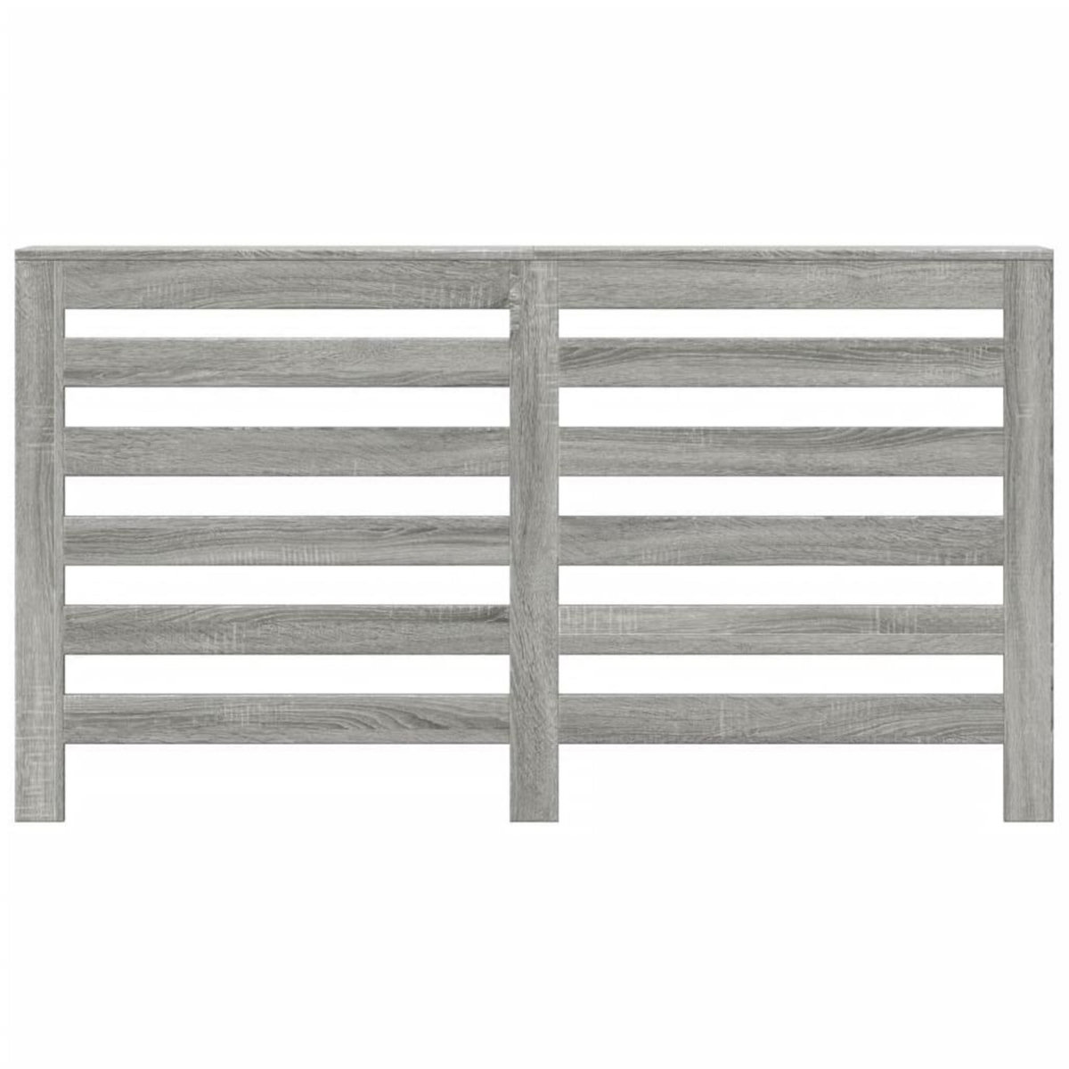 VIDAXL Cache-radiateur sonoma gris 149x20x82 cm bois d'ingenierie