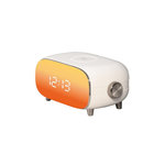 CGV Radio réveil blanc avec simulateur d'aube et crépuscule - 13067