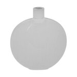 ATMOSPHERA Vase Design en Céramique  Le Collectionneur  22cm Blanc