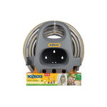 Hozelock Porte tuyau à fixation murale + 20m de tuyau de jardin SELECT