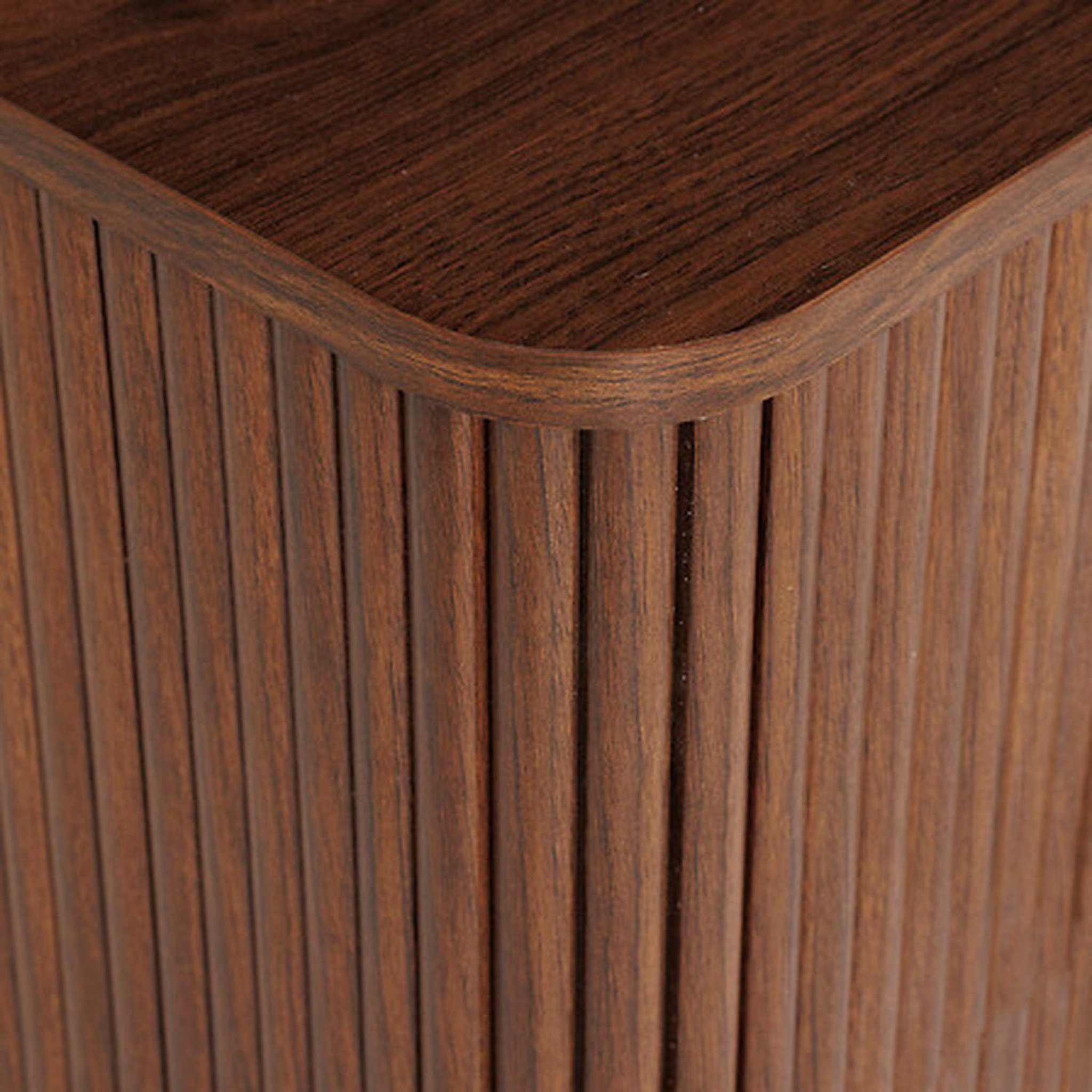 Voir la diapositive 5 : ATMOSPHERA Buffet 2 portes effet noyer wany - marron
