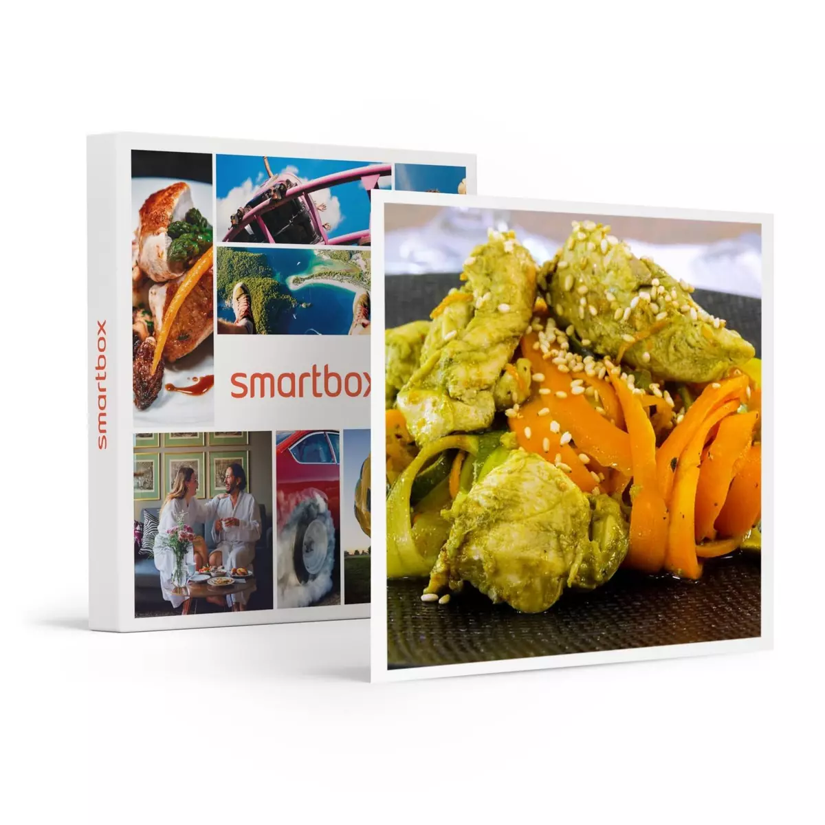 Smartbox Cours de cuisine privé et interactif pour 2 en visio - Coffret Cadeau Gastronomie