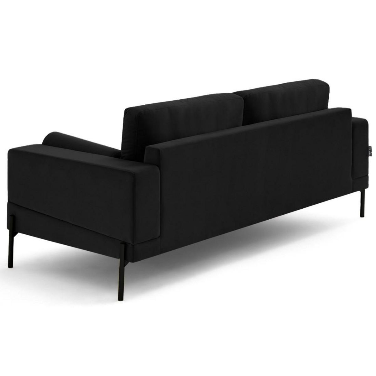 LISA DESIGN Isaure - canapé droit 3 places en velours