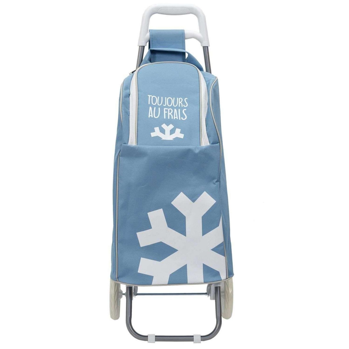 Entre temps Chariot de marché isotherme 2 roues - Bleu