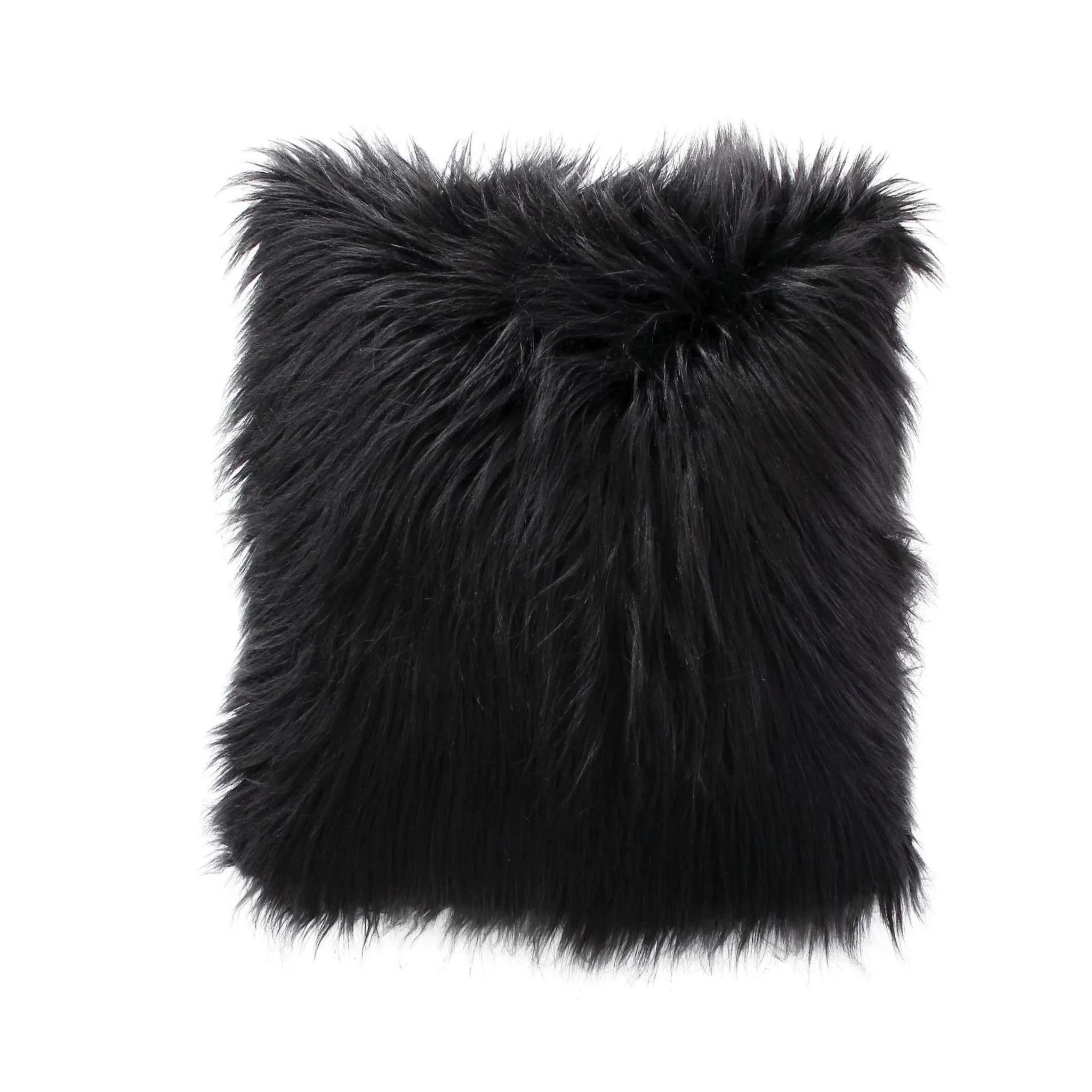 Eden Coussin a poil epicea design et moderne. Coloris disponibles : Noir
