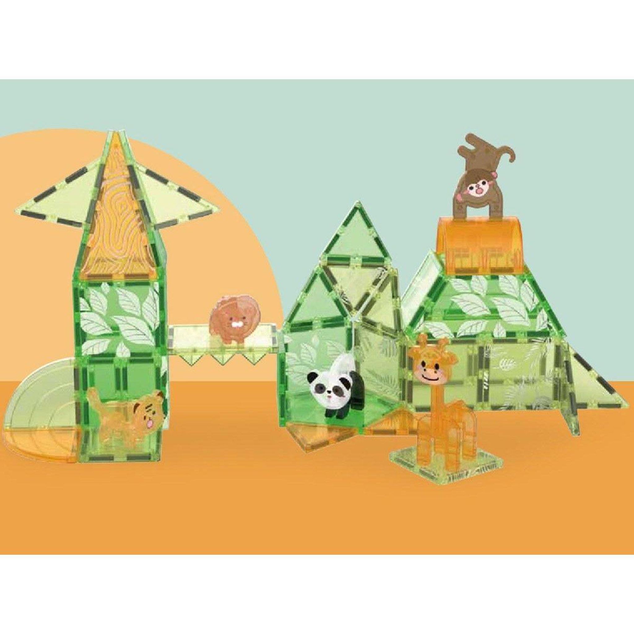 Voir la diapositive 2 : 1001JOUETS Jeu de construction magnétique - 50 pièces - À partir de 3 ans - Matériaux ultra résistants