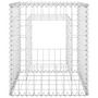 Voir la diapositive 4 : VIDAXL Poteaux a panier de gabion 2 pcs 50x50x60 cm Fer