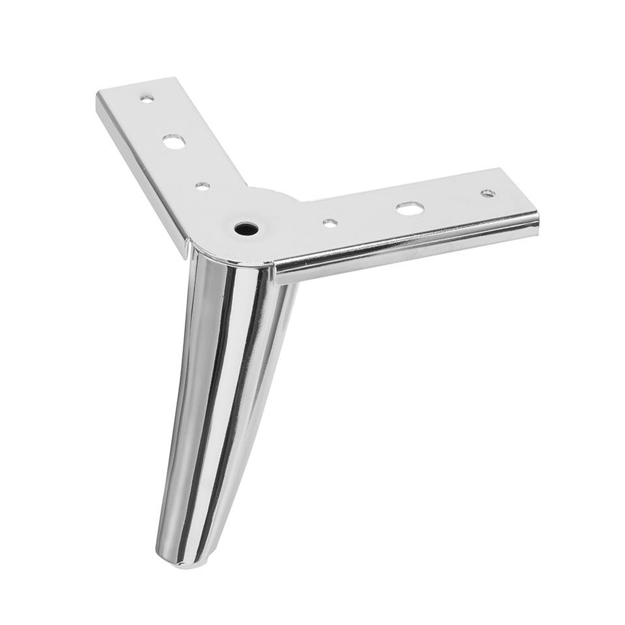 CENTRALE BRICO Pied de meuble fs009 115mm chrome brillant