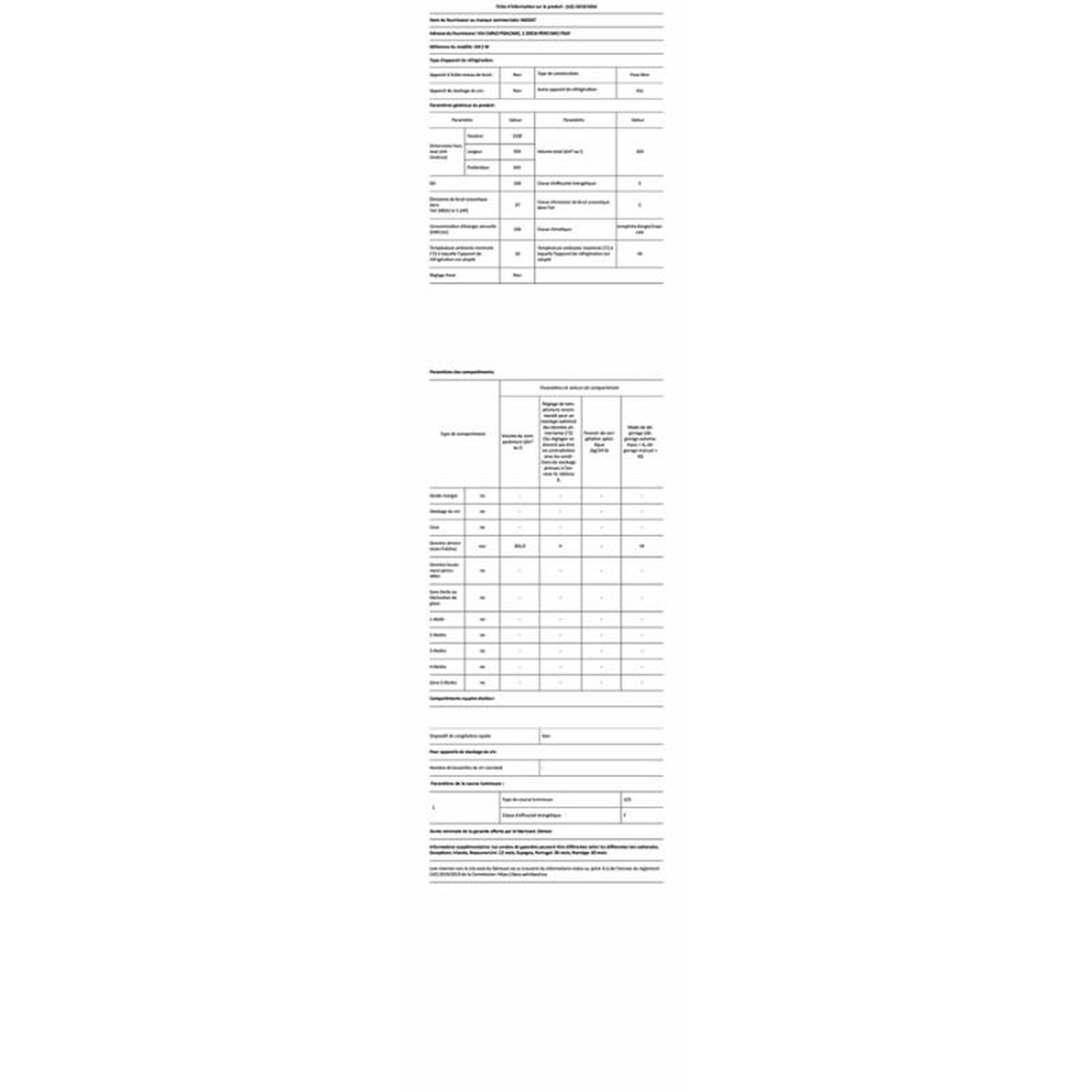 Voir la diapositive 6 : Indesit Réfrigérateur 1 porte 60cm 263l blanc - SI42W