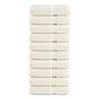 Voir la diapositive 1 : VIDAXL Serviettes de douche de qualité supérieure SOLUND 10 pcs crème