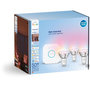 Voir la diapositive 1 : PHILIPS HUE Pack Essential- 3/GU10+Pont White&Color Ambia