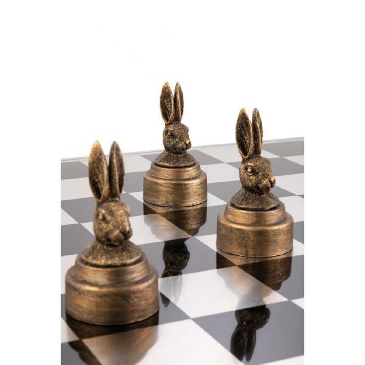 Paris Prix Jeu d'Échecs Design  Animaux  60cm Multicolore