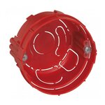 Legrand Boîte batibox pour murs parpaings briques - 1 poste - profondeur 30 à 40 mm
