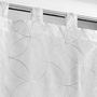 Voir la diapositive 2 : Paris Prix Paire de Voilages  Olympia  60x120cm Gris