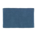 Wenko Tapis de salle de bain en coton Mona. Coloris disponibles : Marron, Bleu, Vert