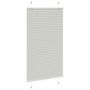 Voir la diapositive 3 : VIDAXL Store plisse gris clair 80x100 cm largeur du tissu 79,4 cm
