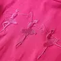 VIDAXL T-shirt enfants a manches longues rose vif 116