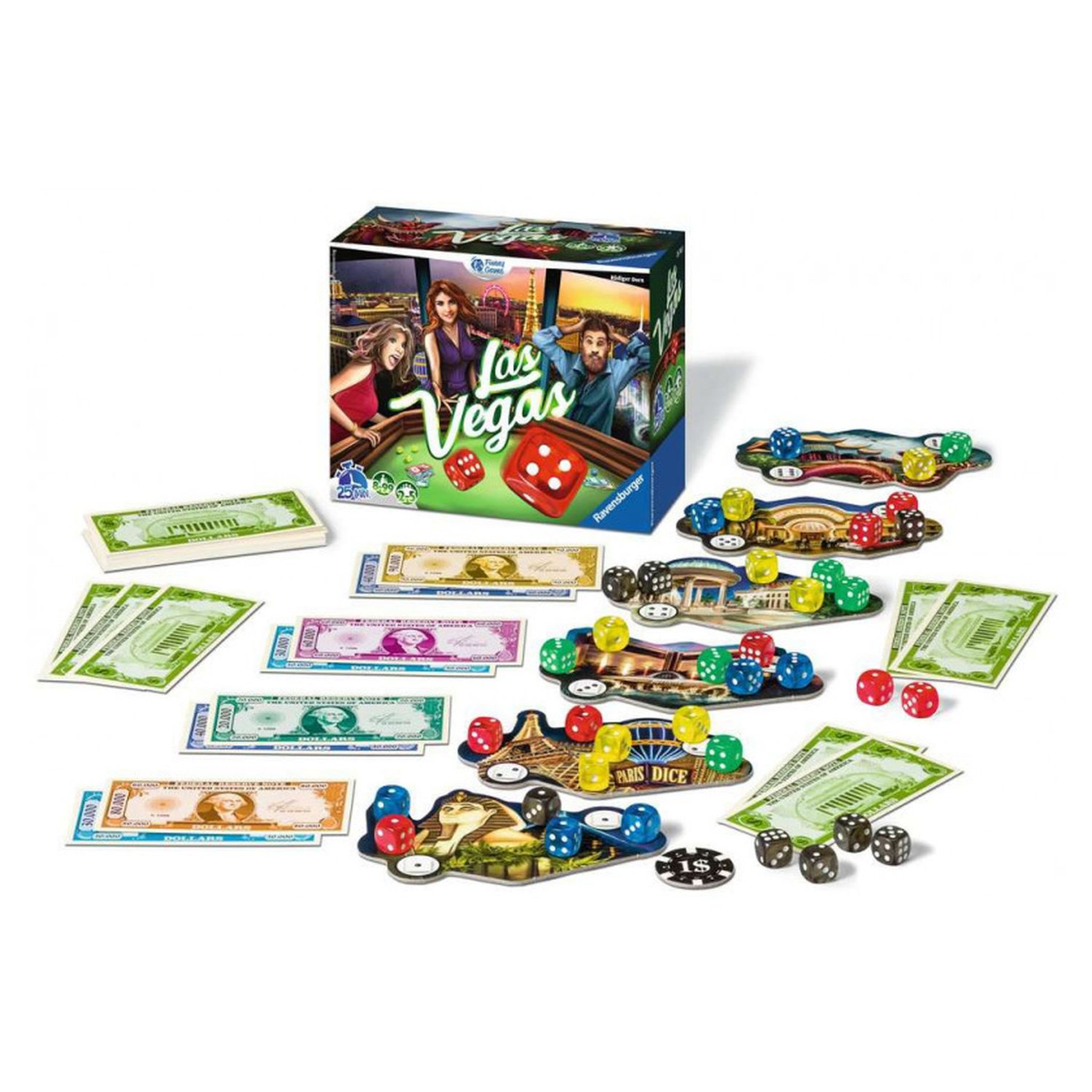 Voir la diapositive 3 : RAVENSBURGER Jeu Las Vegas