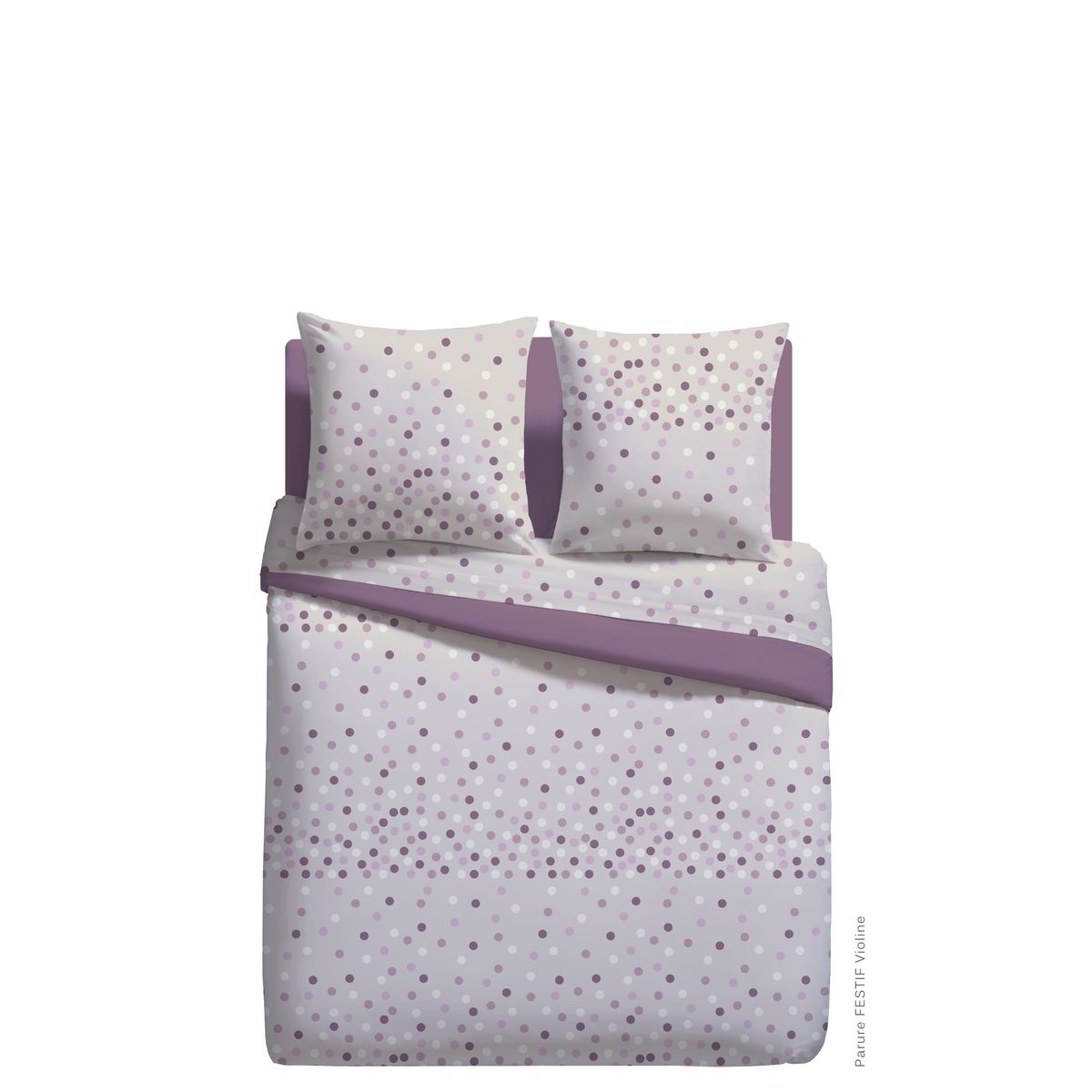 Parure housse de couette microfibre