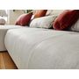 Voir la diapositive 5 : LISA DESIGN Onyx - canapé modulable d'angle réversible 4 places - en tissu