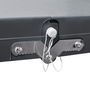 Voir la diapositive 3 : VIDAXL Ensemble de table pliable de camping avec 4 tabourets aluminium