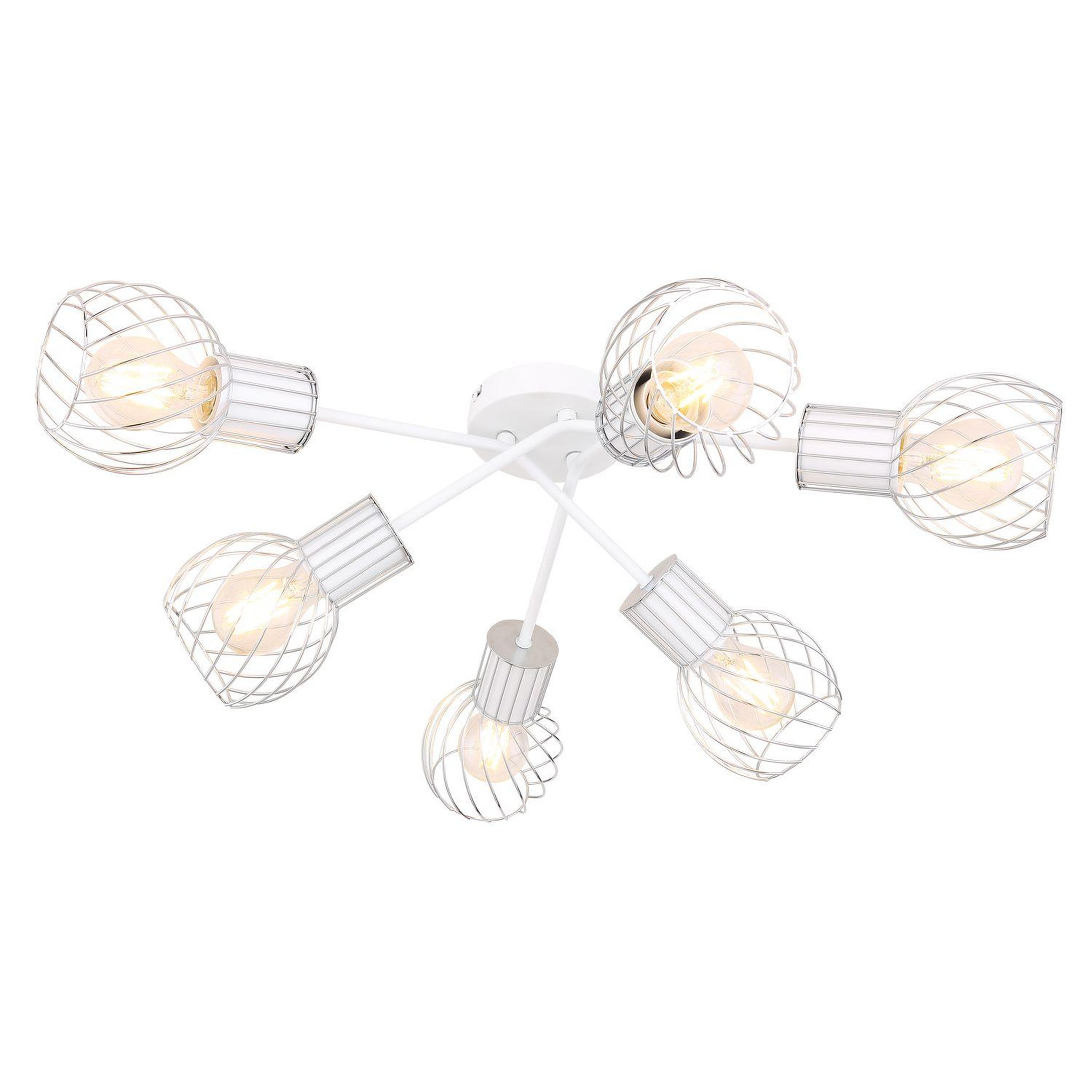 Voir la diapositive 1 : GLOBO Plafonnier rond design luise