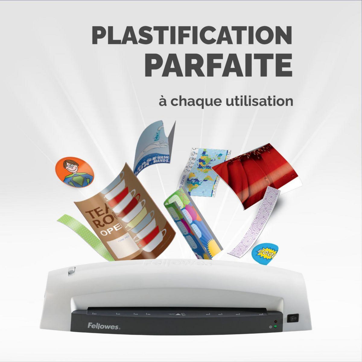 Fellowes Plastifieuse LUNAR A3 125 microns