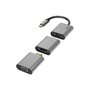 Hama Adaptateur HDMI/USB-C 6 en 1 USB-C Mini-DisplayPort HDMI