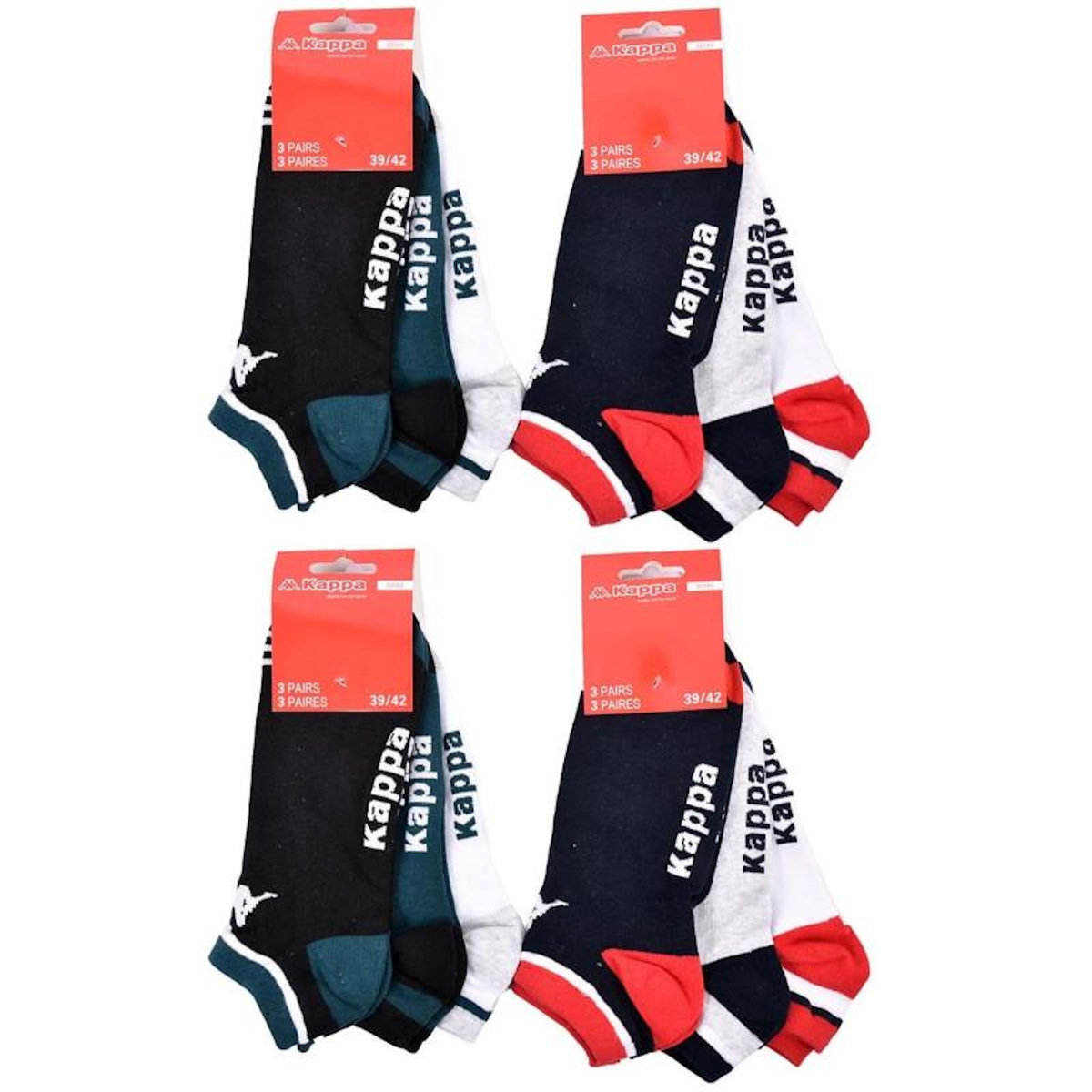 KAPPA Chaussettes KAPPA SNEAKER