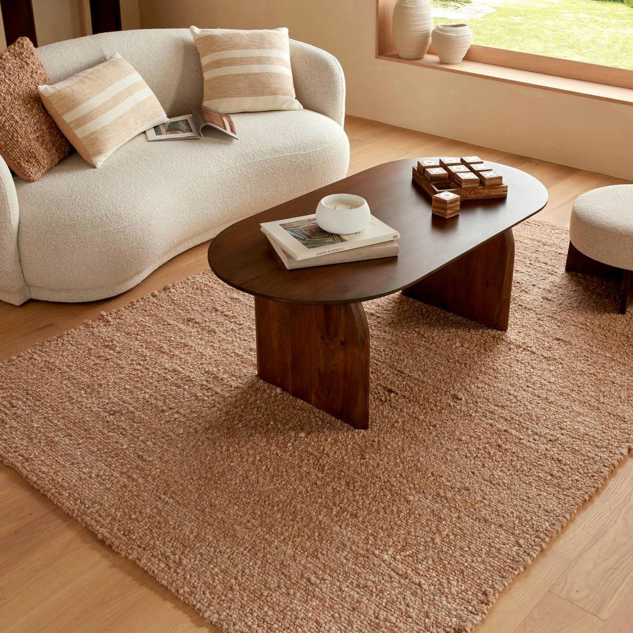 Voir la diapositive 4 : ATMOSPHERA Tapis effet laine  volna  160x230cm camel