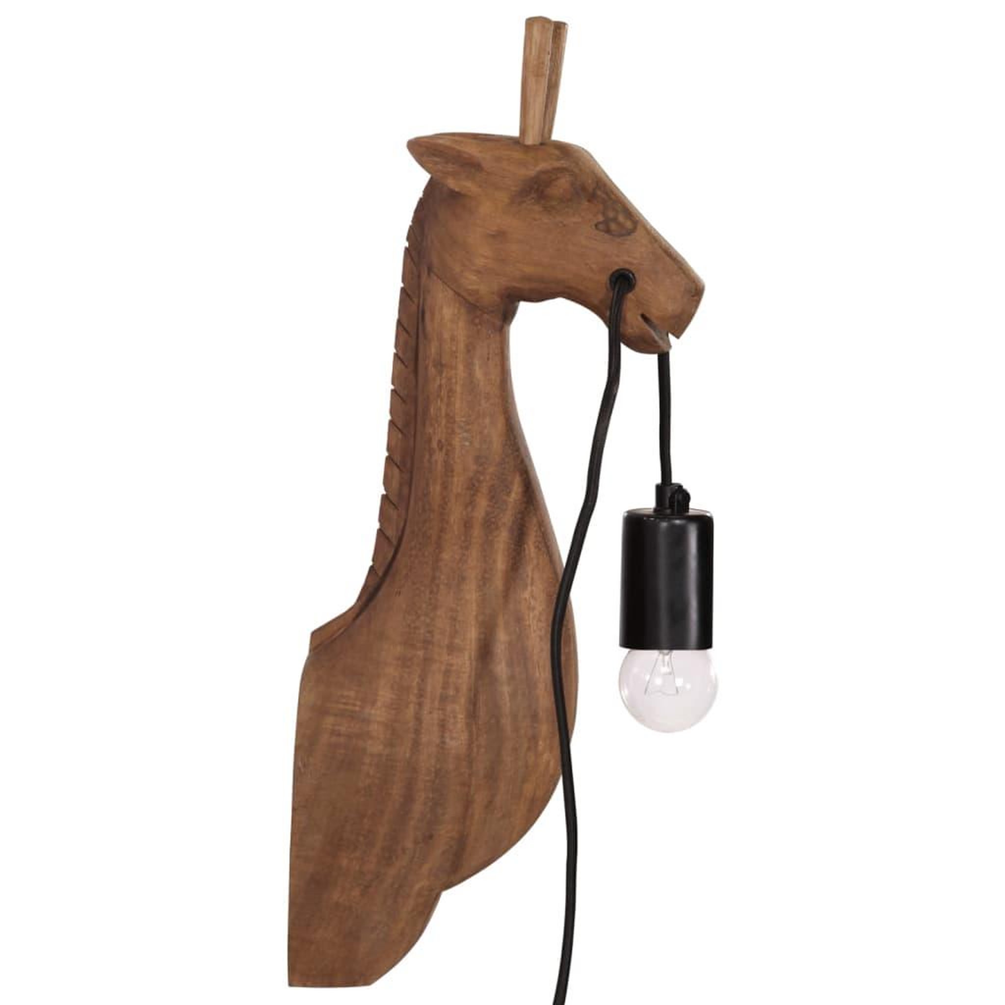 Voir la diapositive 4 : VIDAXL Lampe murale en forme d'animal 25 W 12x12x42 cm E27