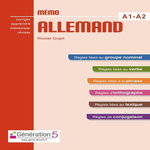 MEMO ALLEMAND A1-A2, Goget Nicolas