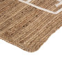 Voir la diapositive 3 : ATMOSPHERA Tapis jute marelle 80x150 cm
