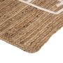 Voir la diapositive 3 : ATMOSPHERA Tapis jute marelle 80x150 cm
