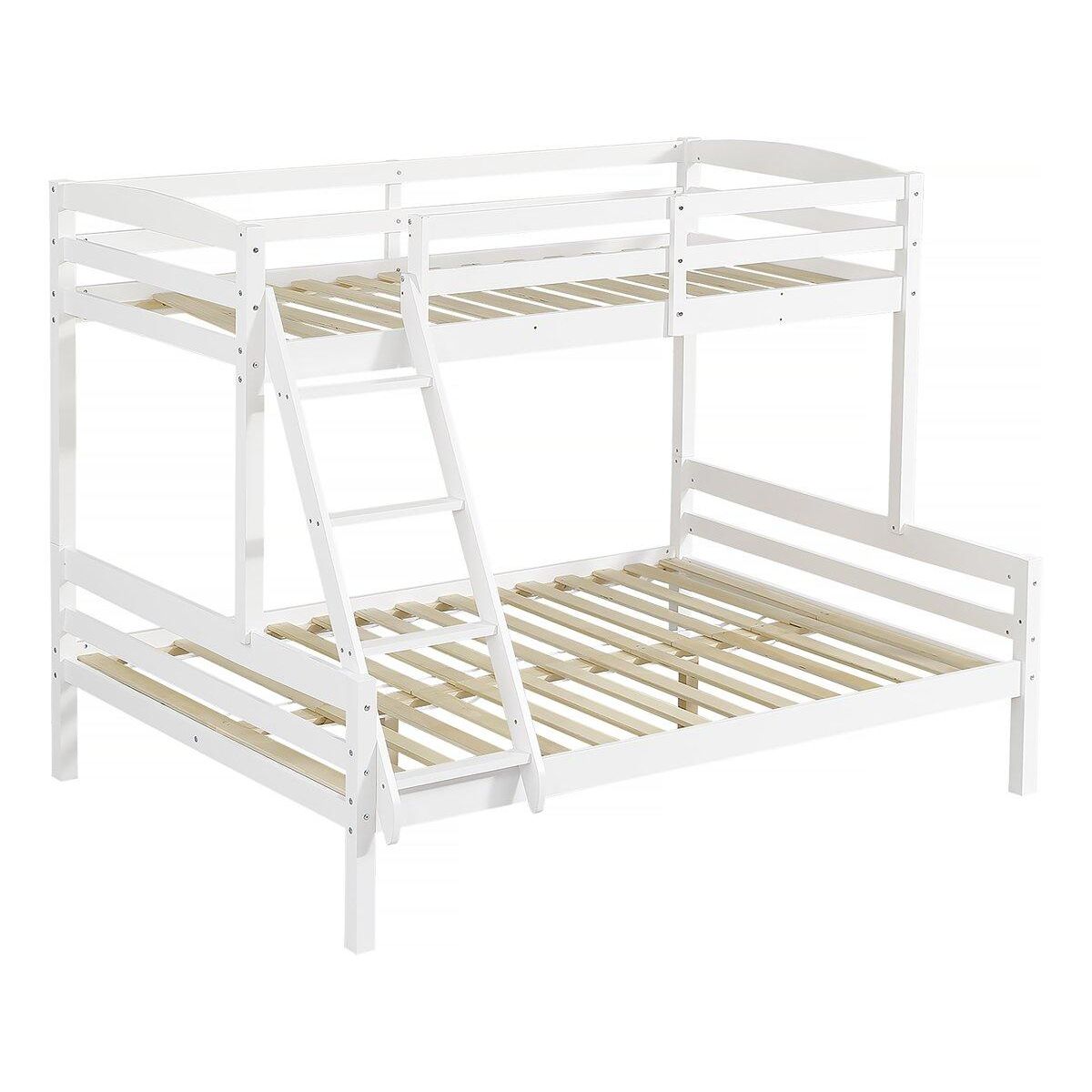 Habitat et Jardin Lit Superposé Enfant  Léa  - Blanc