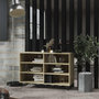 Voir la diapositive 1 : VIDAXL Buffet chene sonoma 103,5x35x70 cm bois d'ingenierie