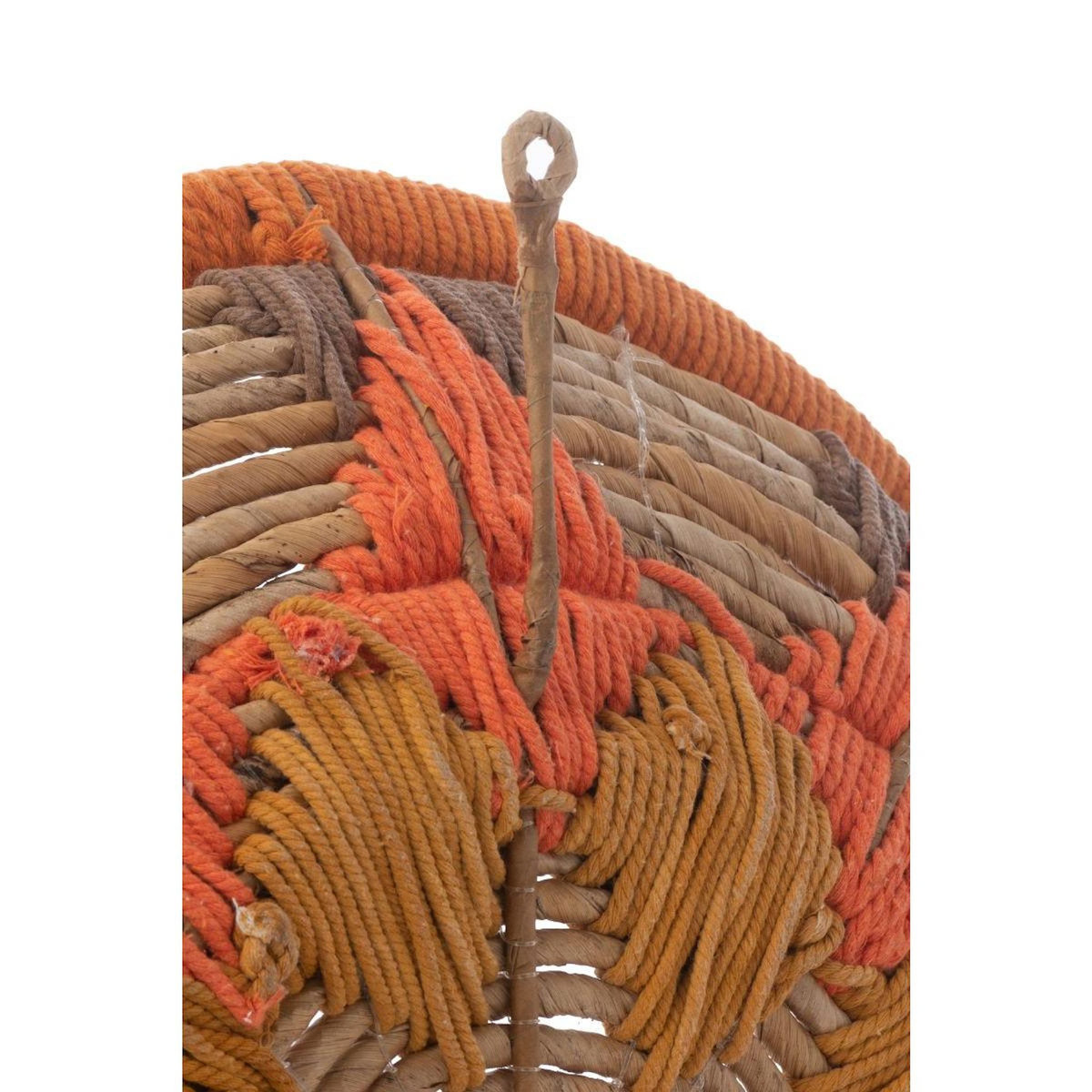 Paris Prix Lot de 3 Déco Murales  Branche Bananier  76cm Orange